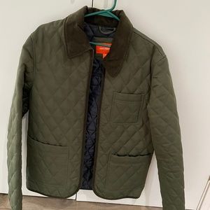 Joe Fresh green quilted light jacket